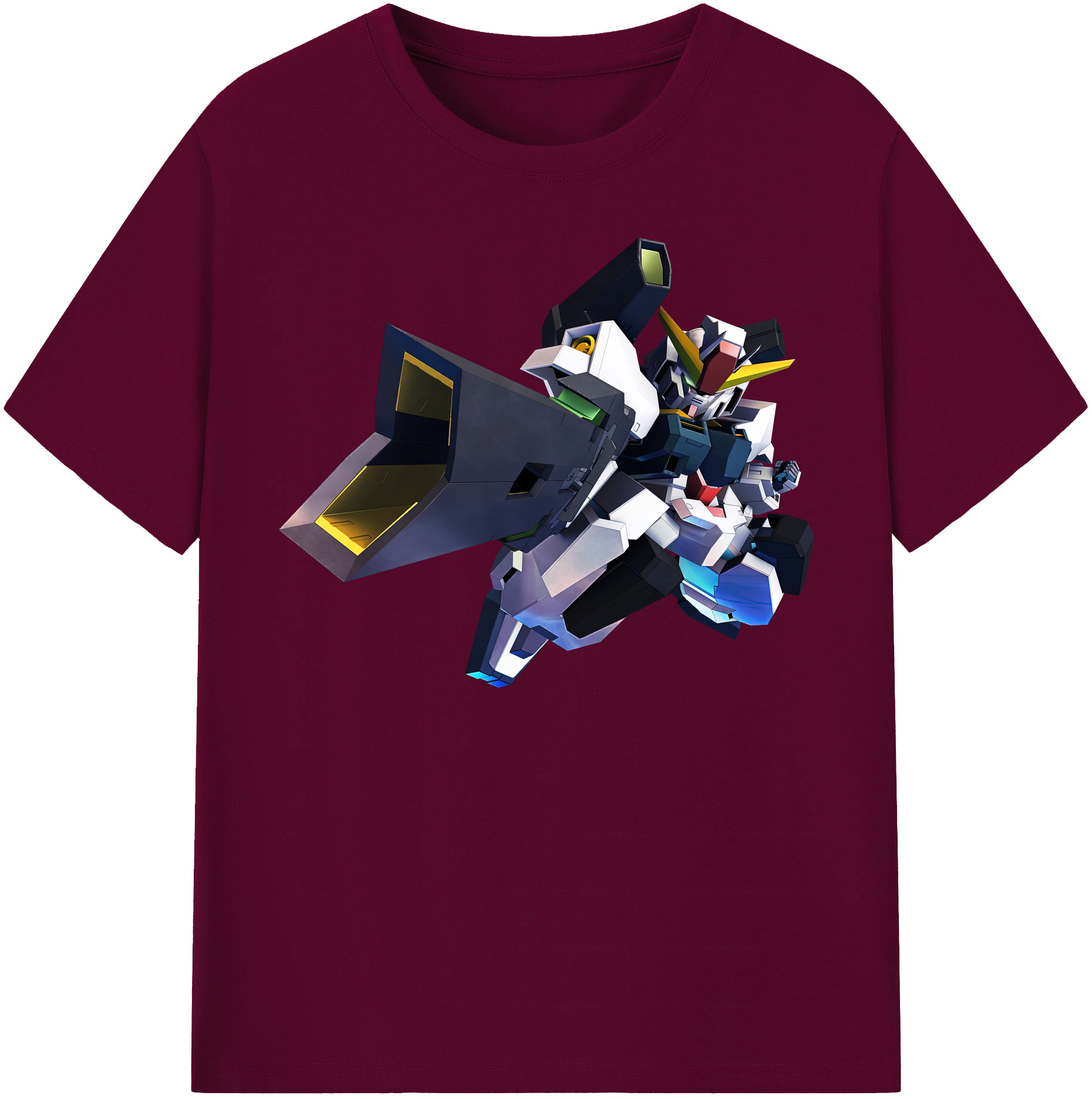 （画像用） 機動戦士ガンダム Mobile Suit Gundam レディースカジュアルプリントTシャツ（綿100％）